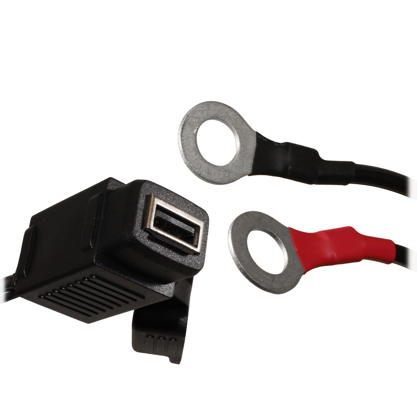 Motobatt 21 Inch USB In-Line Charger Cable for 12V Batteries