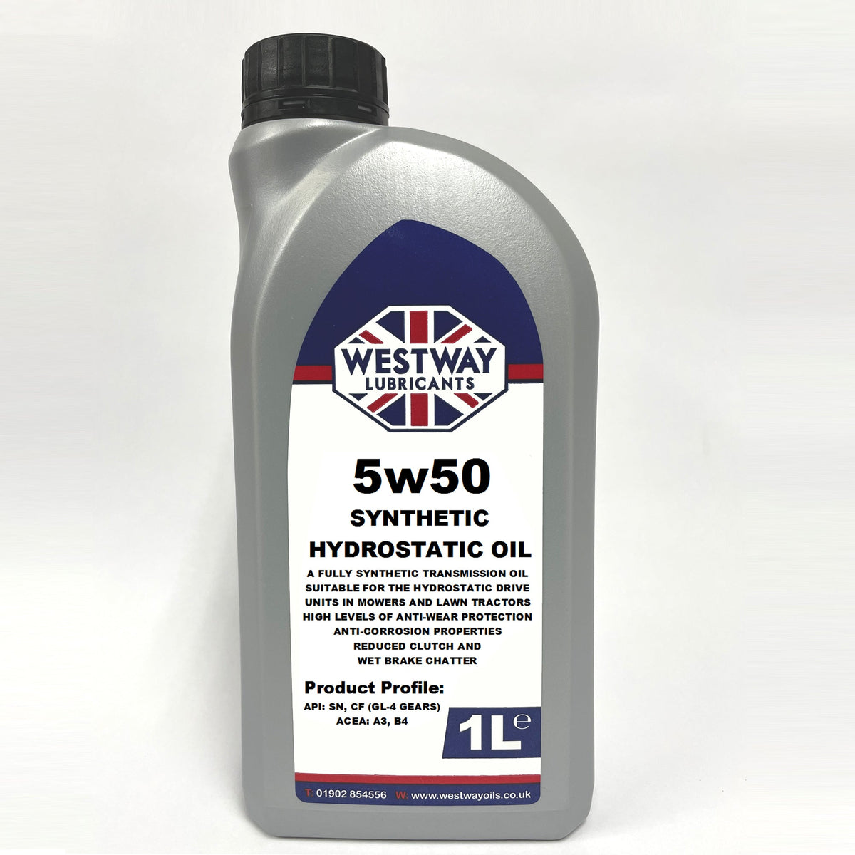 5W50 Hydrostatic Fluid HST Transmission Oil for Mowers and Lawn Tractors