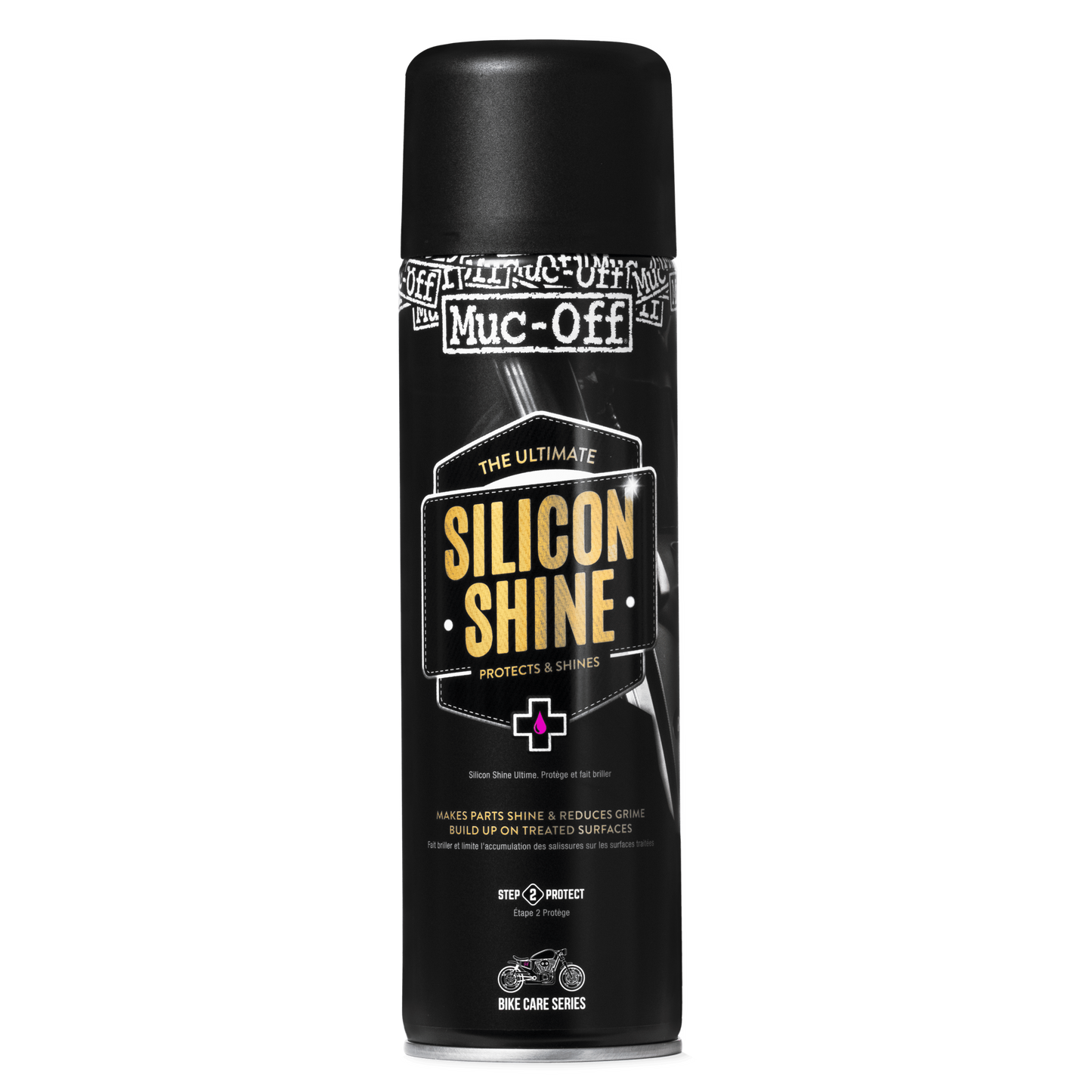 Muc-Off Motorcycle Silicon Shine 500ml - Protective Shine & Friction Reducer