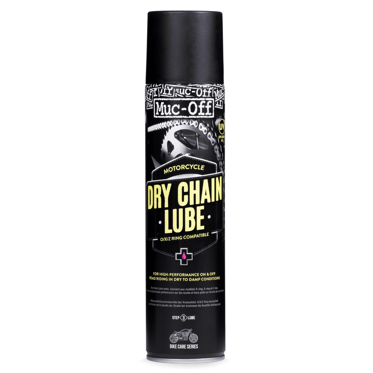 Muc-Off Motorcycle Dry Weather Chain Lube 400ml Aerosol