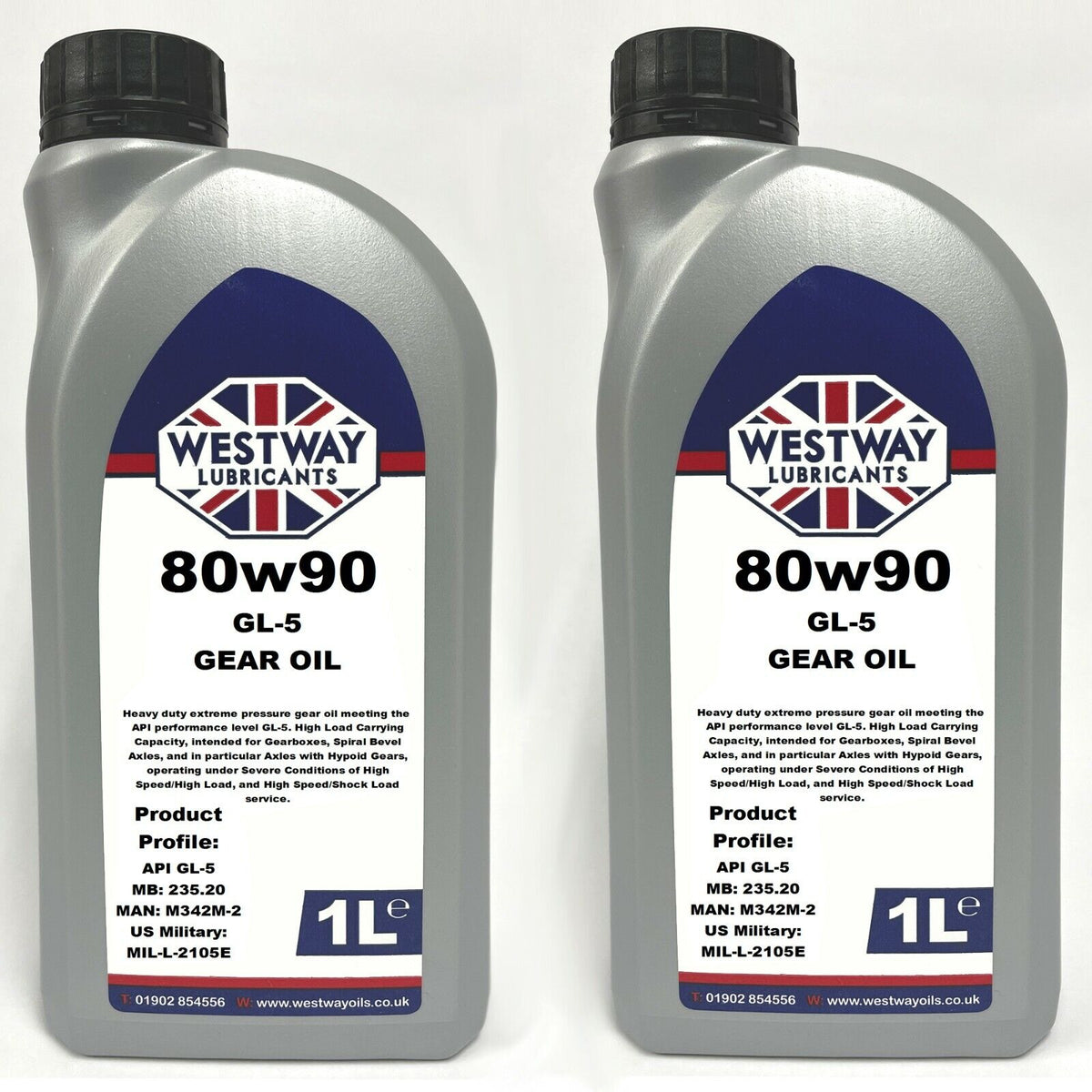 80W90 Mineral GL-5 Hypoid Gear Oil for Differentials