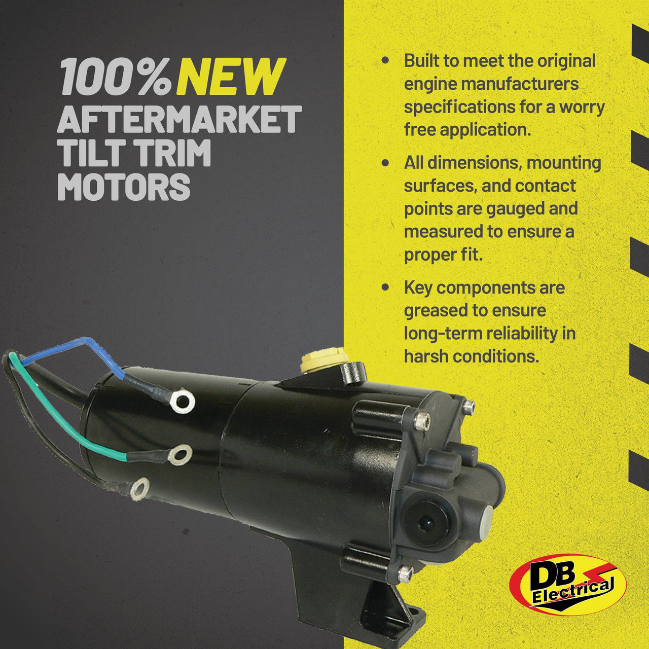 12V Tilt and Trim Motor for Volvo-Penta
