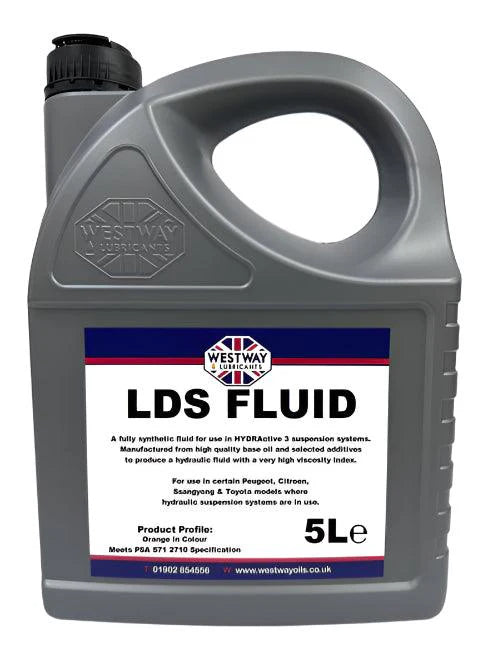 LDS Fully Synthetic Hydraulic Fluid for HYDRActive 3 Suspension Systems