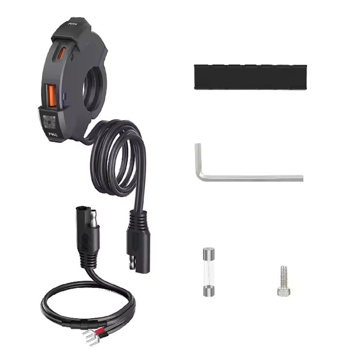 Hyper ATV / Motorcycle Dual USB Charger
