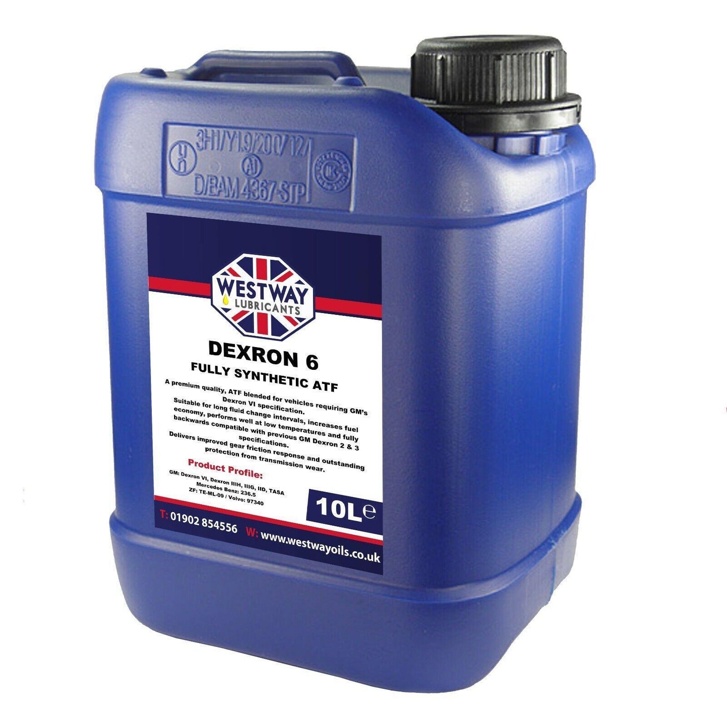 ATF Dexron 6 Fully Synthetic Automatic Transmission Fluid - 4Boats