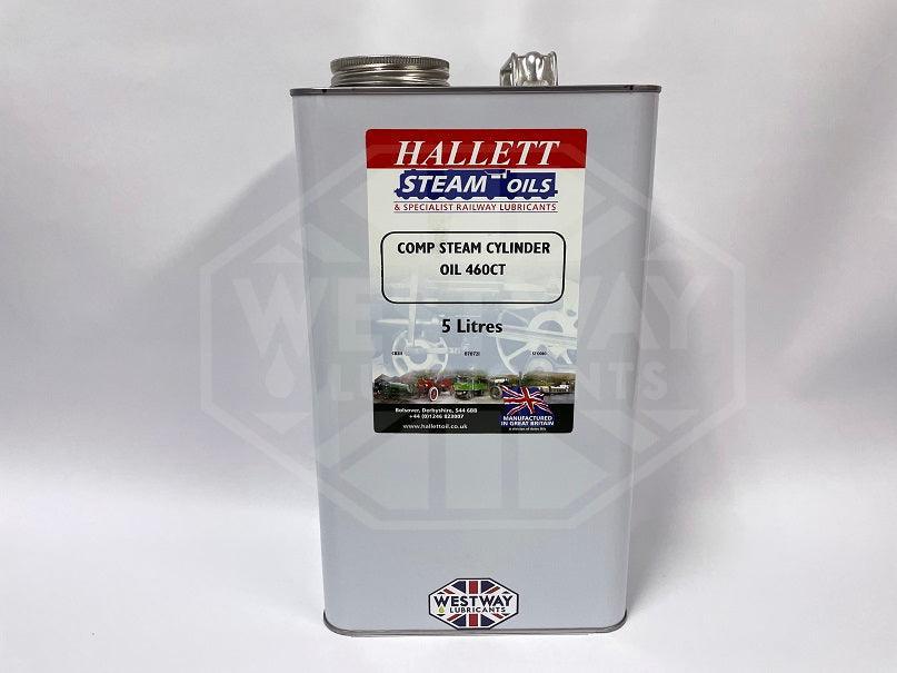 Compounded Steam Cylinder Oil 460CT - Hallett Steam Oils - STO010 - 4Boats