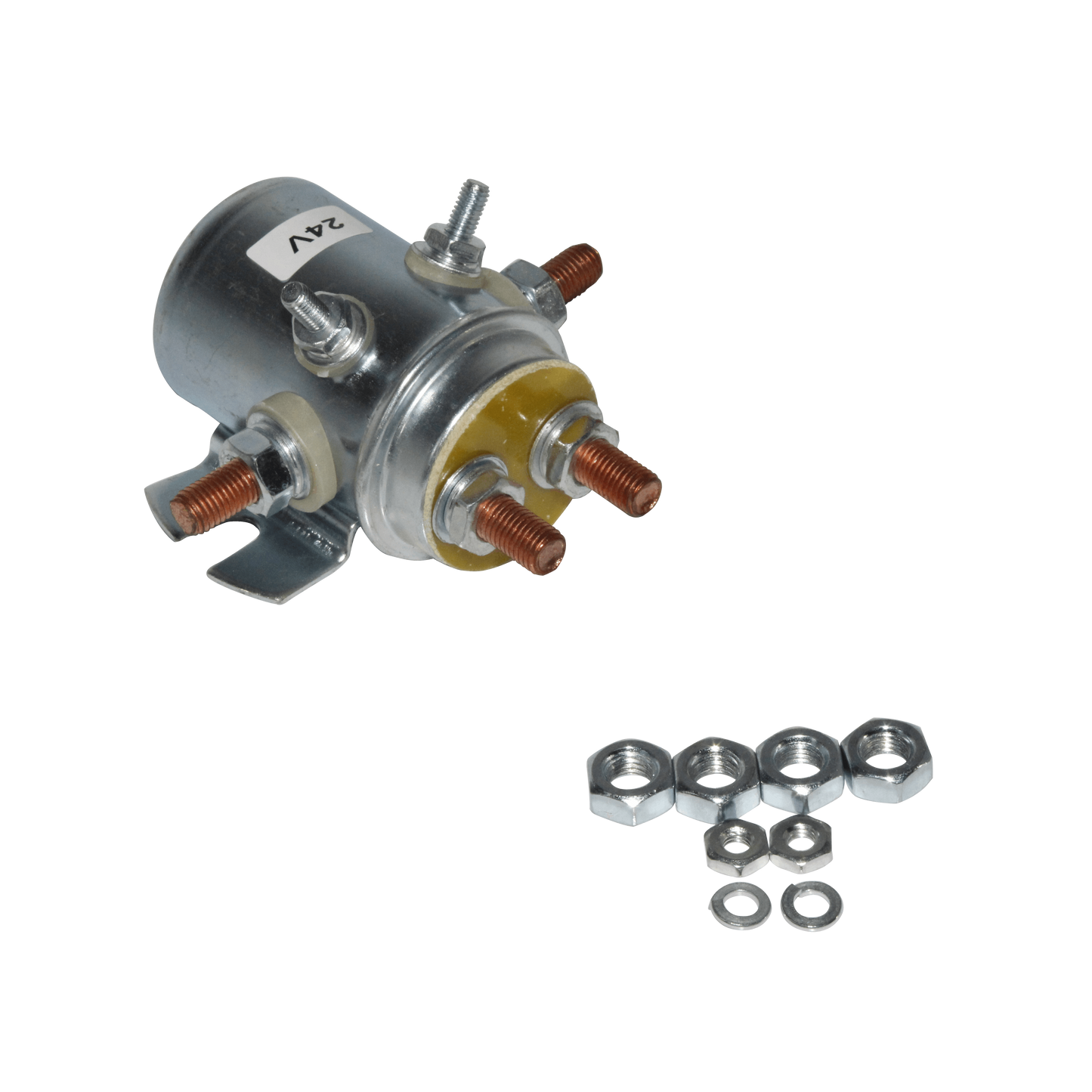 24 Volt 6-Terminal Solenoid for Prestolite Applications - Replacement Relay