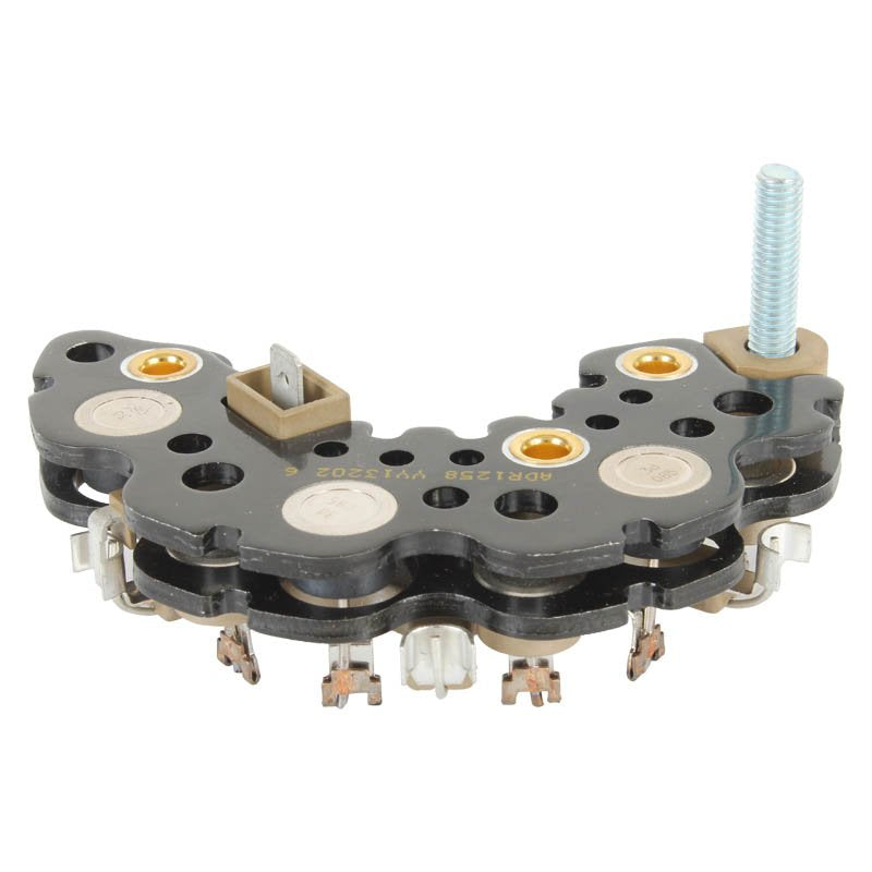 Delco 7SI regulator rectifier black automotive voltage control module with metal connectors