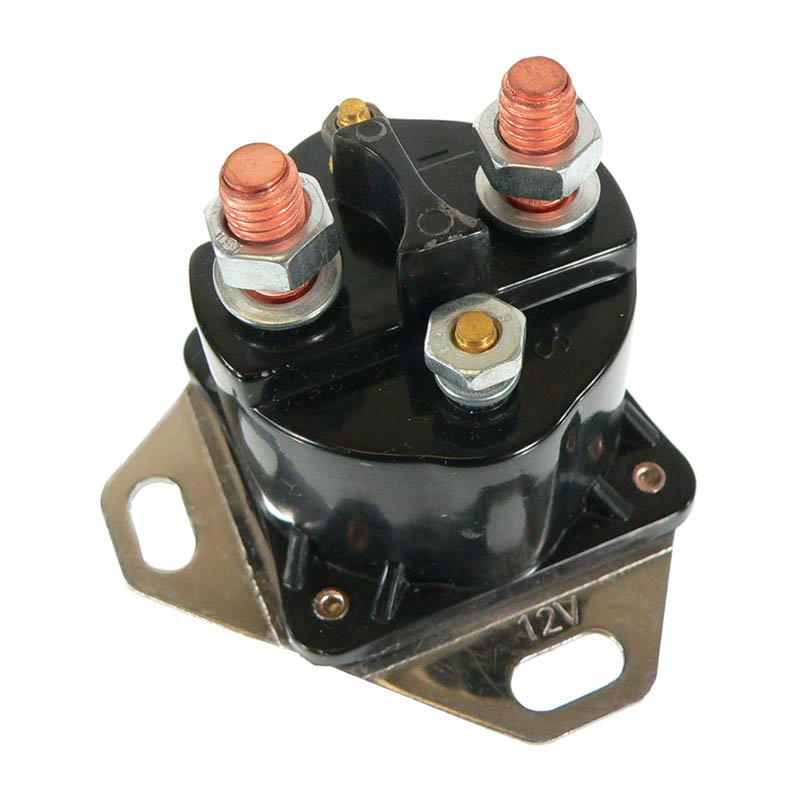 12-Volt 4-Terminal Remote Solenoid Relay – Reliable Replacement