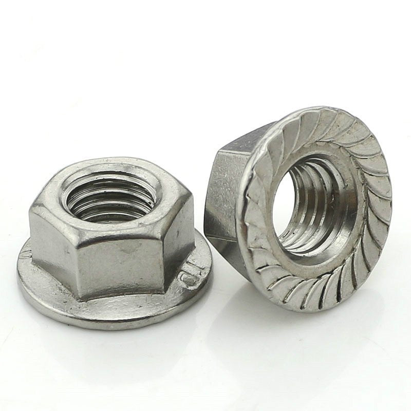 Flange Nuts 5mm AF8 P0.8 Pack of 25