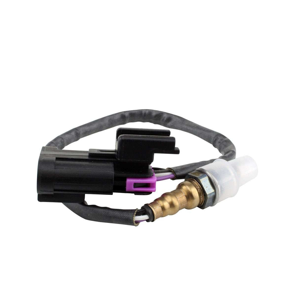 Oxygen sensor with black electrical connector and wire harness for Polaris Indian Chief Classic