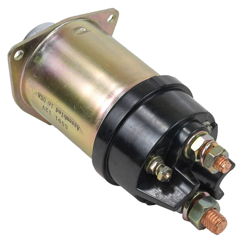 12-Volt 3-Terminal Starter Motor Solenoid for Delco Starters