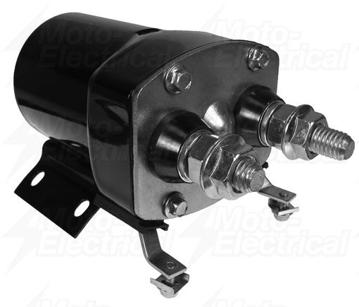 Delco Equipment 12V Starter Solenoid with 4 Terminals – Replacement Starter Motor Part 245-12108