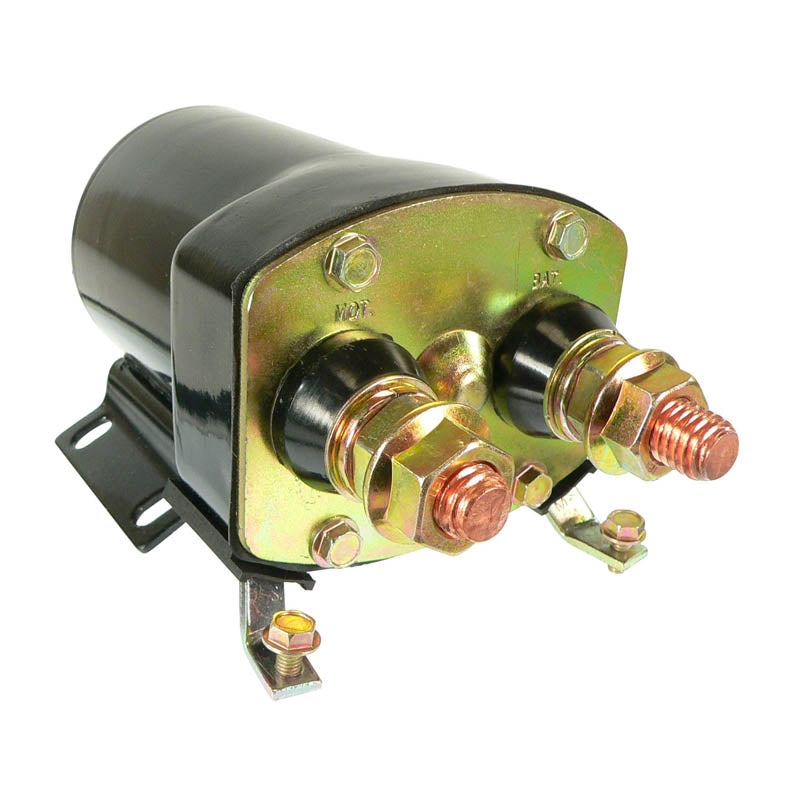 Delco Equipment 12V Starter Solenoid with 4 Terminals – Replacement Starter Motor Part 245-12108