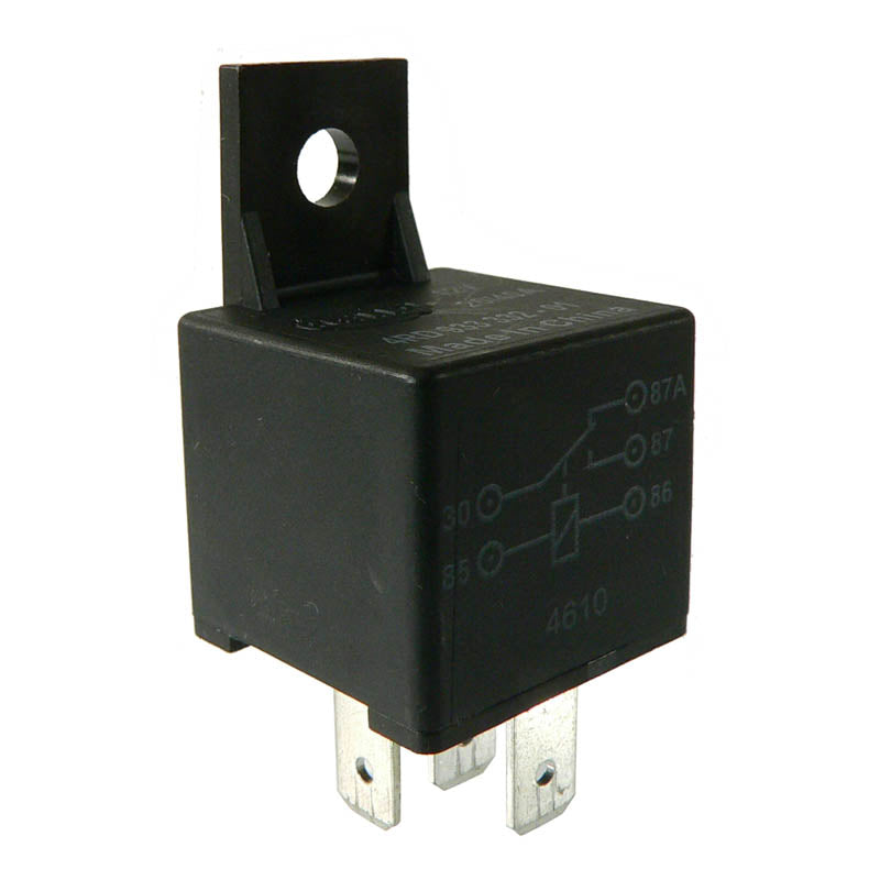 Universal 12V Solenoid Relay Switch – 30A SPDT with Wire Harness