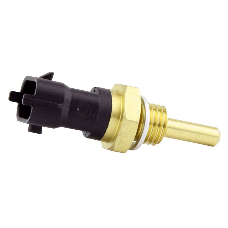 Water temperature sensor with black plastic connector and brass threaded body for Can Am Ski Doo Sea Doo