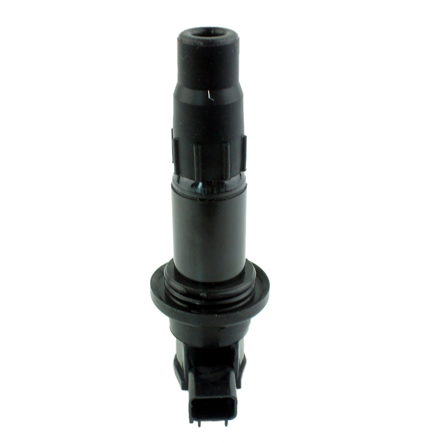 Black Yamaha YFZ 450 ignition coil cap for 2004-2013 models on white background