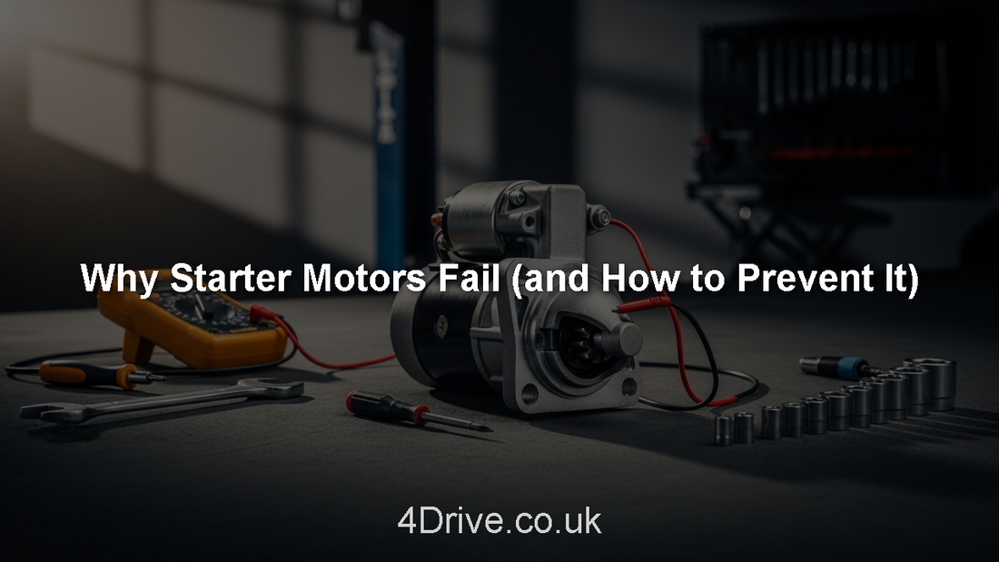 Why Starter Motors Fail (and How to Prevent It)