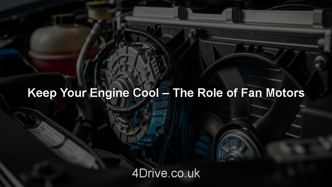 Keep Your Engine Cool – The Role of Fan Motors