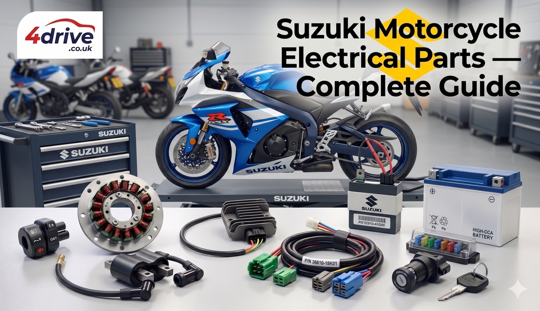 Suzuki Motorcycle Electrical Parts — Complete Guide