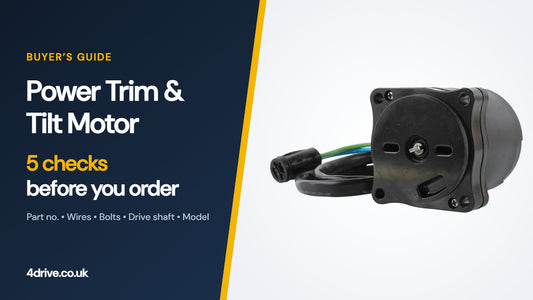 Replacement power tilt and trim motor for Honda BF75-BF250 outboard