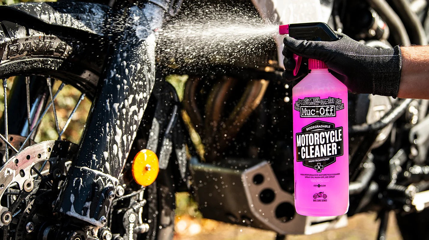 Muc-Off Nano Tech Motorcycle Cleaner 1L Biodegradable Bike Wash Spray MPN 184