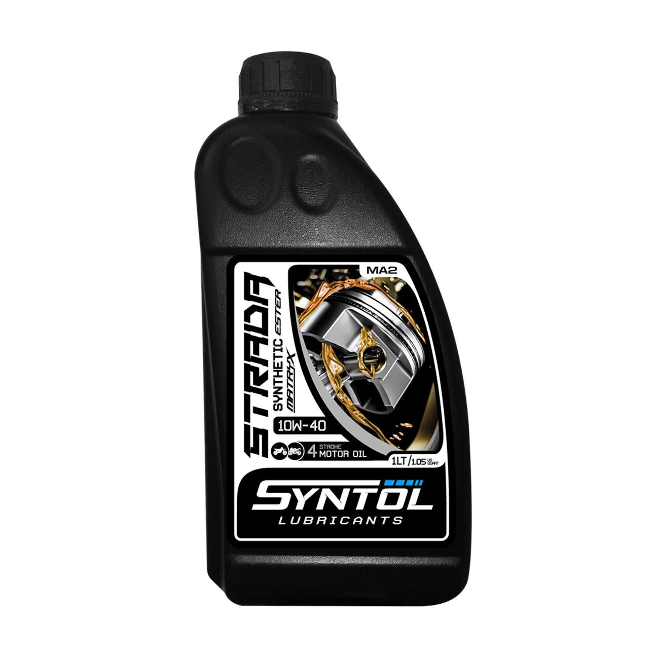 Syntol Strada Semi-Synthetic 10W-40 Engine Oil 1L