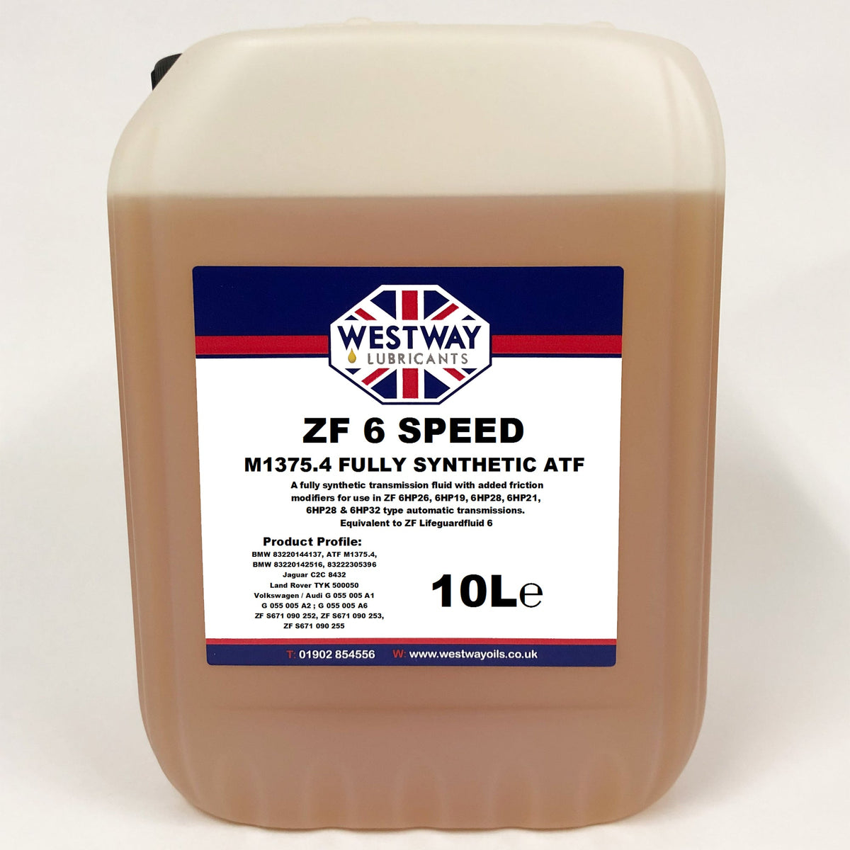 M1375.4 Fully Synthetic Automatic Transmission Fluid for 6 Speed ZF Transmissions