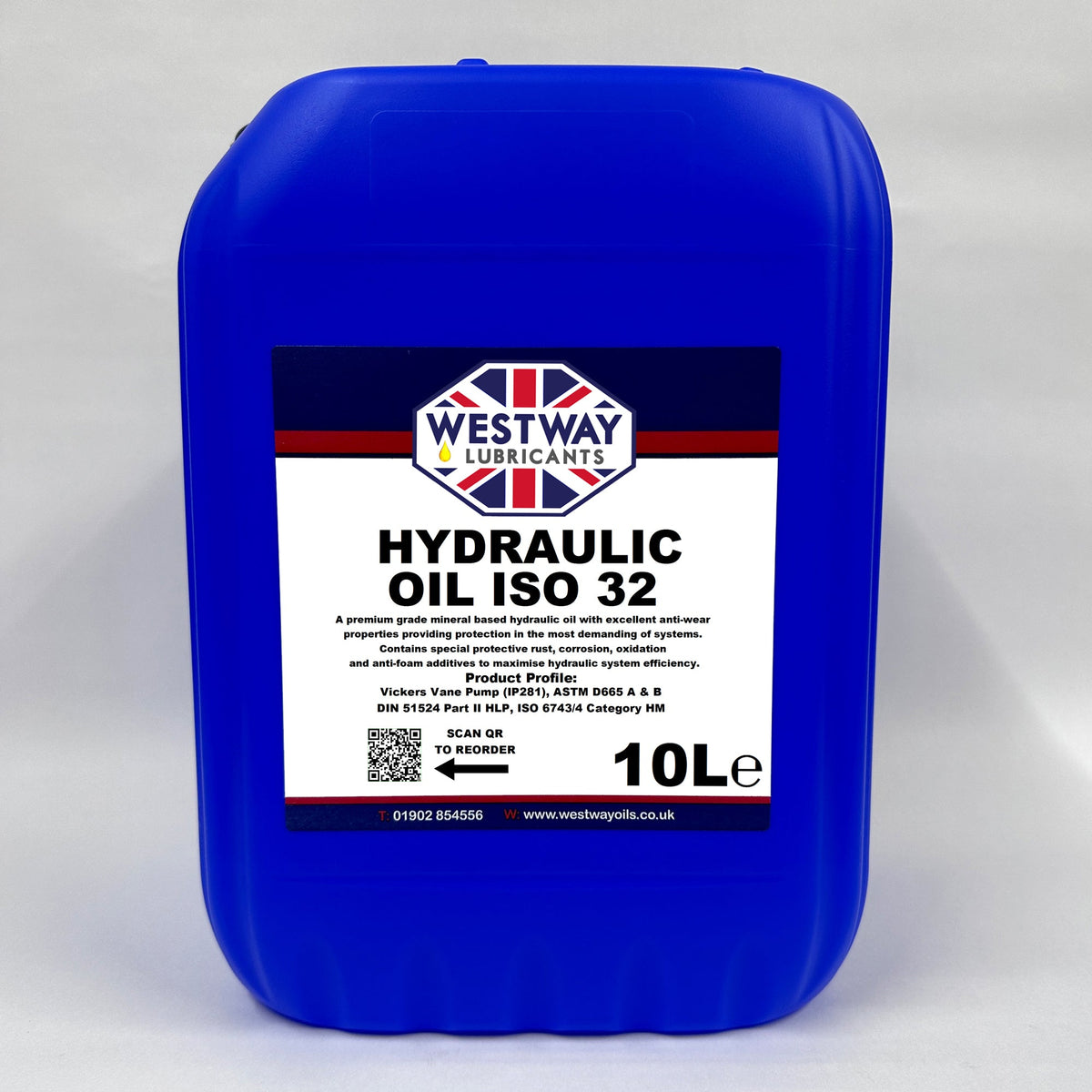 Hydraulic Oil ISO 32 - Premium Mineral Hydraulic Fluid