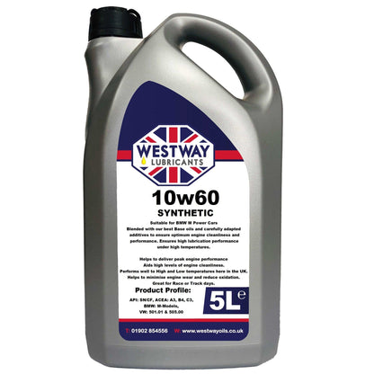 10w60 Fully Synthetic Engine Oil BMW M Cars - 4Boats