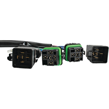 Power tilt trim 3-wire to 2-wire conversion harness with 12V 30A relay