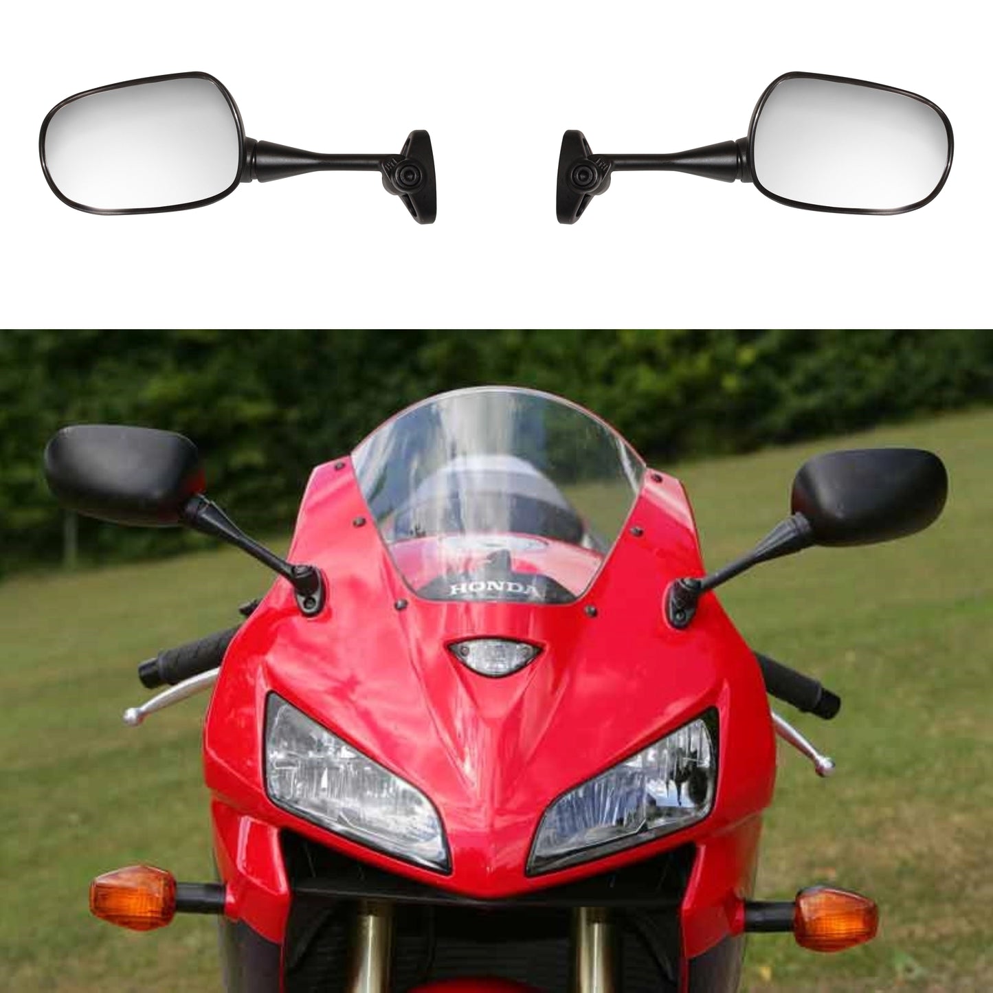 Regulator / Rectifier and Rearview Side Mirrors for Honda CBR Models