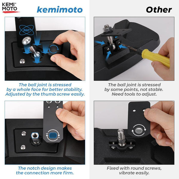 Rear View Mirror for Polaris Ranger