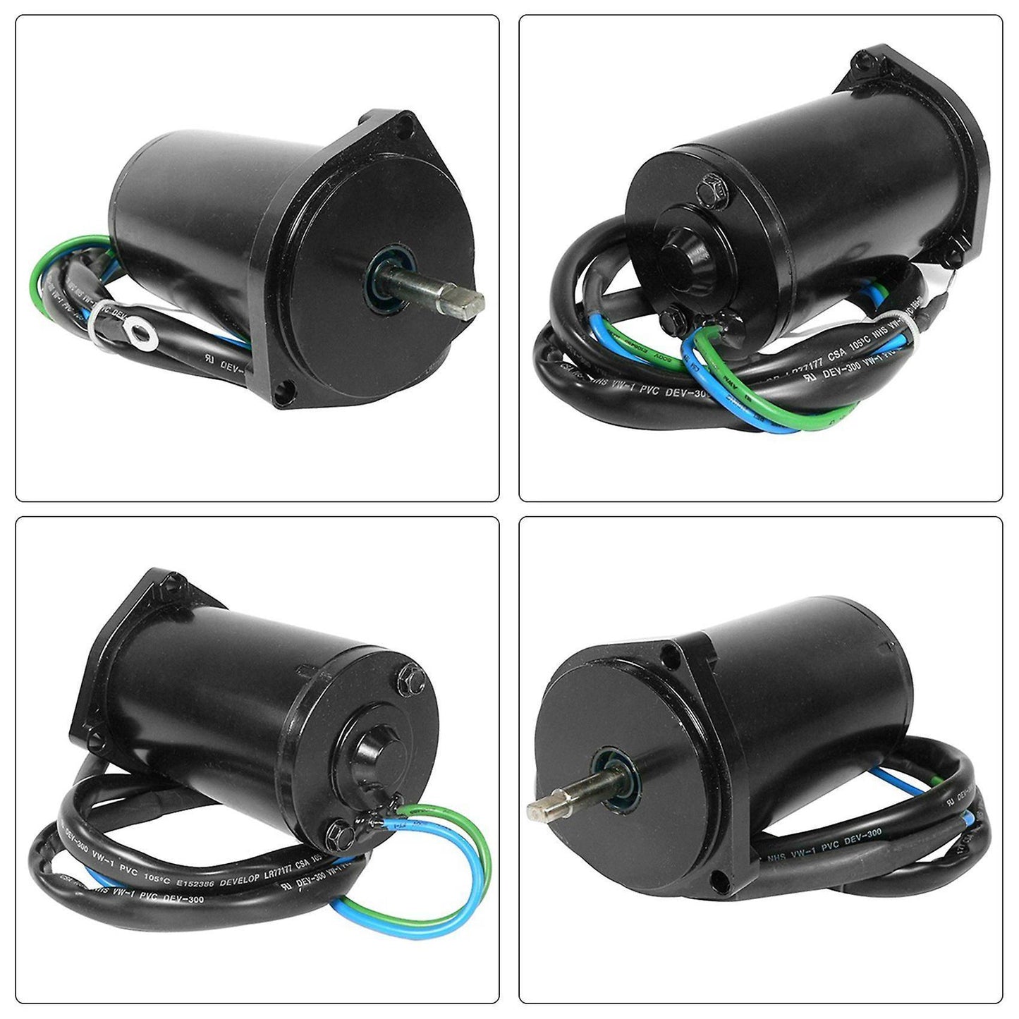 12V Power Trim Motor for Yamaha Oouboard 2005-Up F50 & F60 hp, 6C5-43880-00 - 4Boats