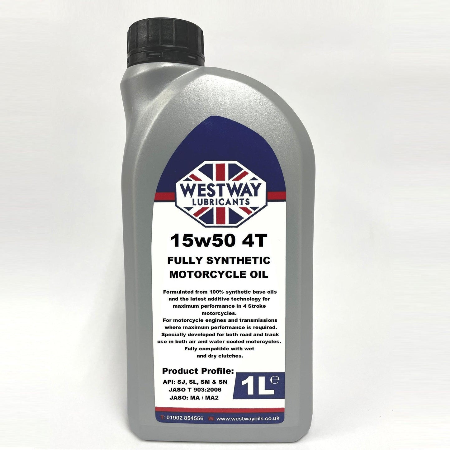 15w50 4T Fully Synthetic Motorcycle Oil - 4Boats