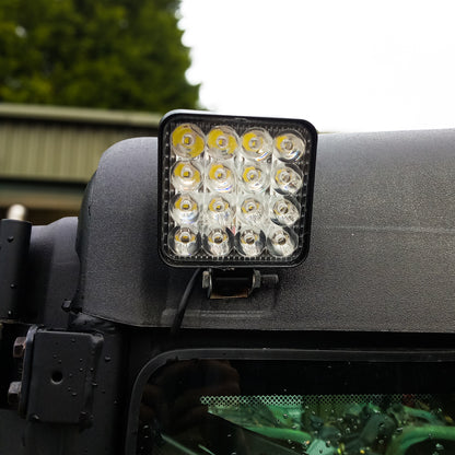 Mini Work Lamp for Reverse Light with 16 LEDs, 9V-30V, Aluminium Body