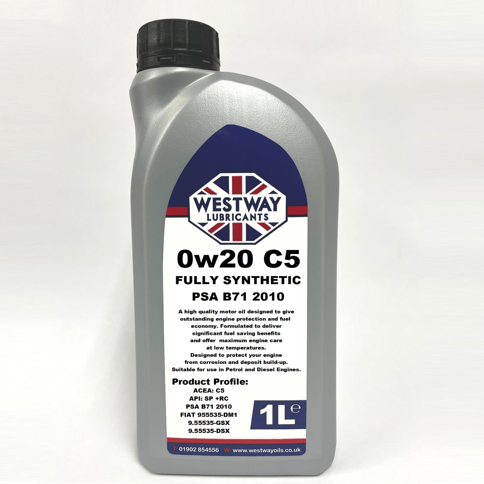 0W20 C5 PSA B71 2010 Spec Synthetic Engine Oil 0w/20