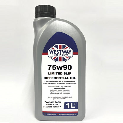 75W90 Fully Synthetic Limited Slip Differential Gear Oil