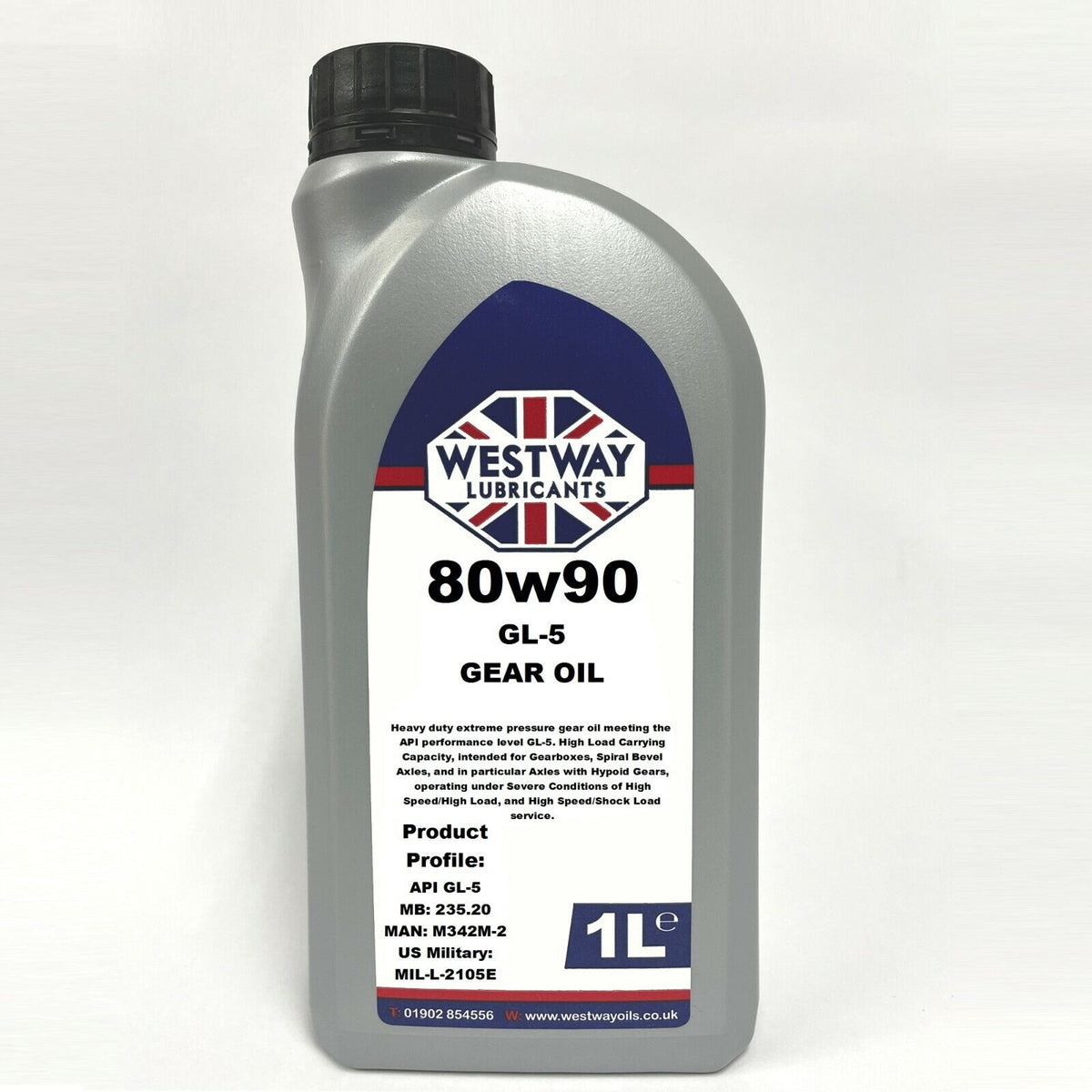 80W90 Mineral GL-5 Hypoid Gear Oil for Differentials