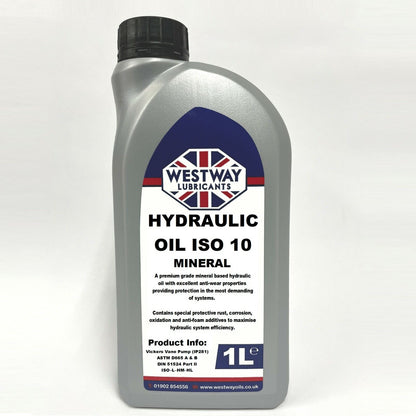 Hydraulic Oil ISO VG 10 - Premium Anti-Wear Mineral Oil