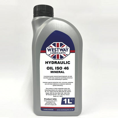 Hydraulic Oil ISO 46 - Premium Anti-Wear Mineral Oil