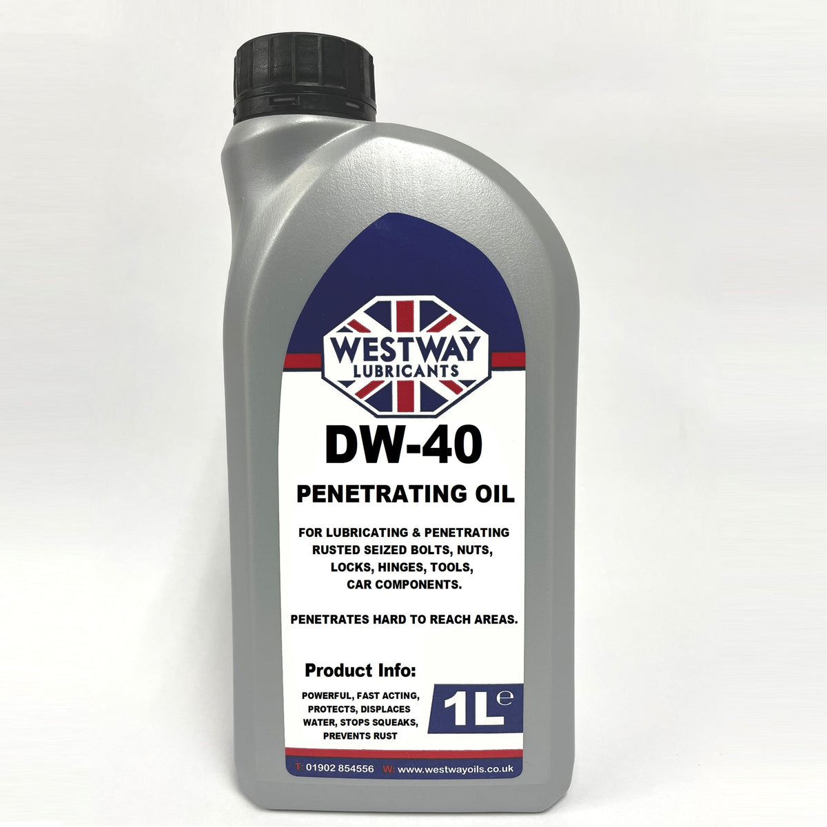 DW-40 Penetrating Oil and Water Displacer – Fast-Acting Rust Remover and Lubricant