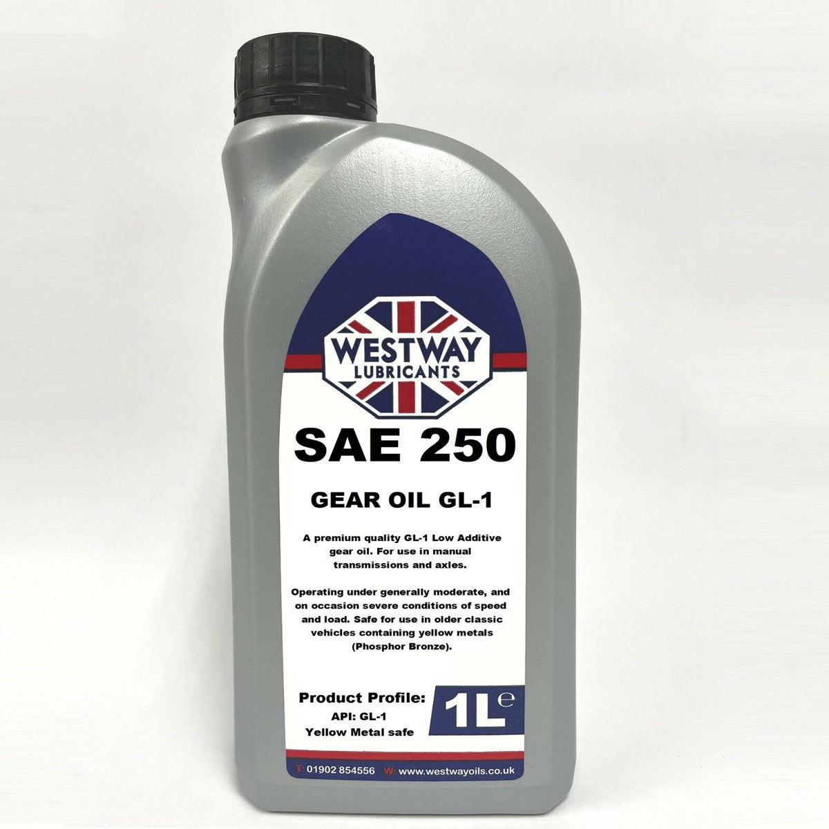 SAE 250 Mineral Classic Gear Oil GL-1 for Vintage Vehicles