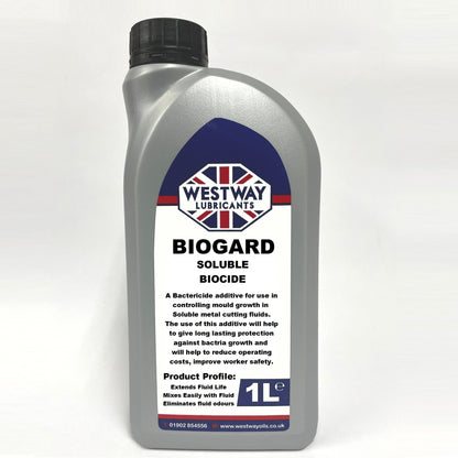 Biogard Soluble Biocide Bactericide CNC Cutting Fluid Additive Coolant Treatment
