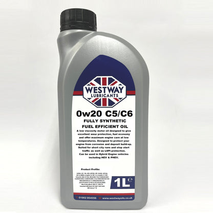 0W20 C5 C6 Fully Synthetic Engine Oil Longlife 17+