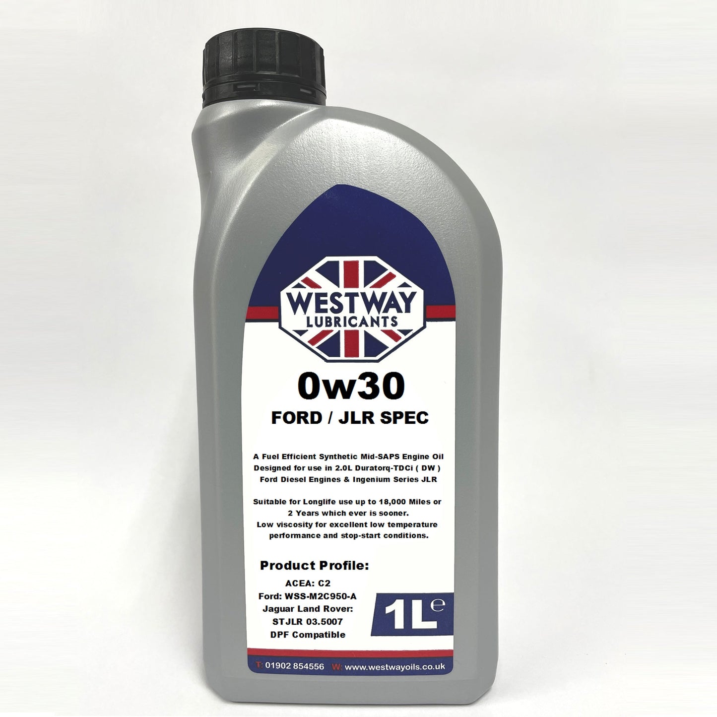 0w30 Fully Synthetic C2 FORD / STJLR 03.5007 / M2C-950-A Mid-SAPS Engine Oil