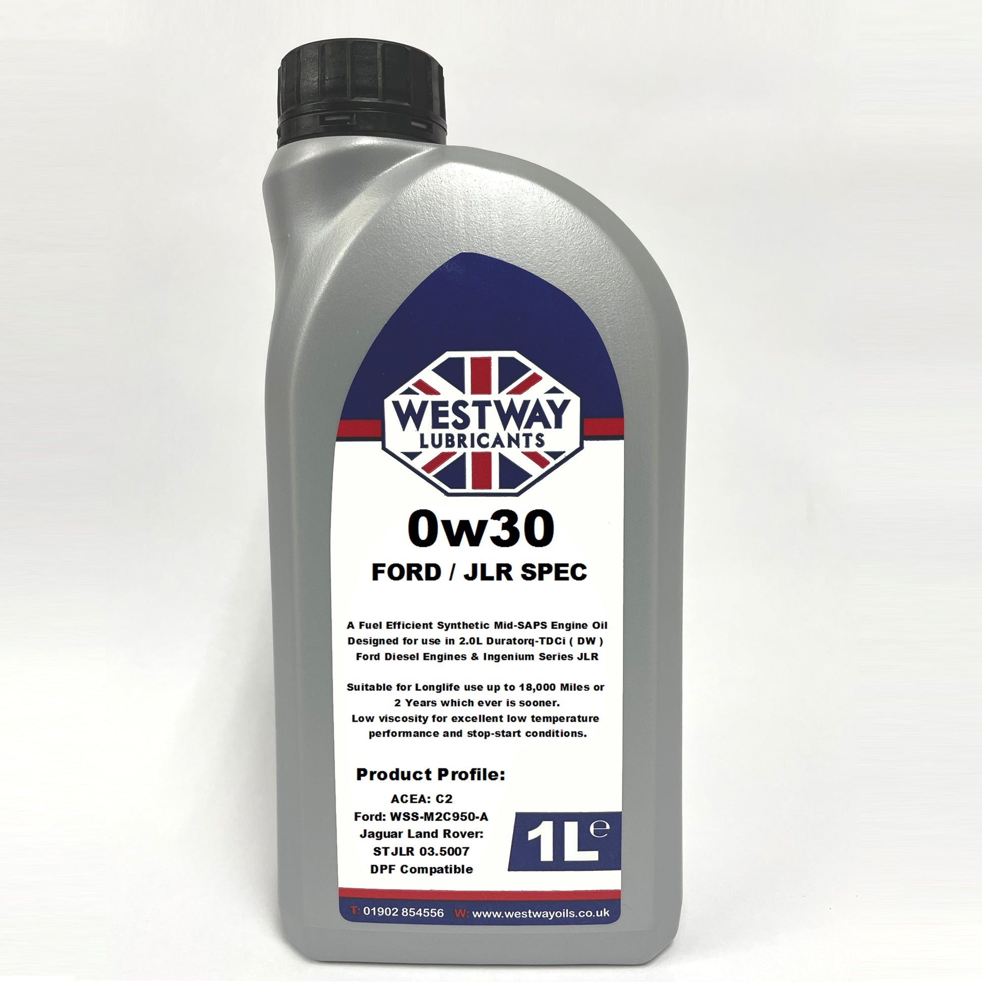 0w30 Fully Synthetic C2 FORD / STJLR 03.5007 / M2C-950-A Mid-SAPS Engine Oil