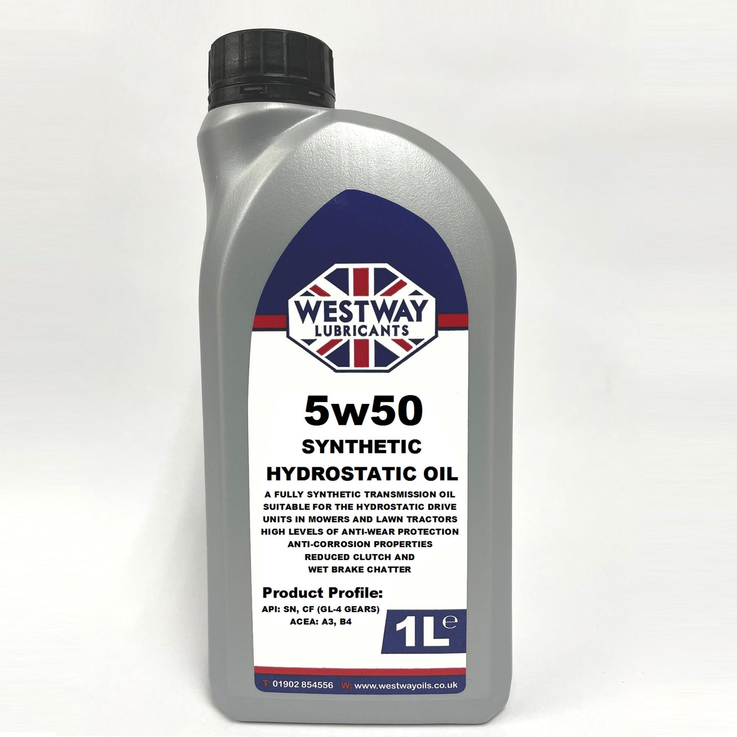 5W50 Hydrostatic Fluid HST Transmission Oil for Mowers and Lawn Tractors