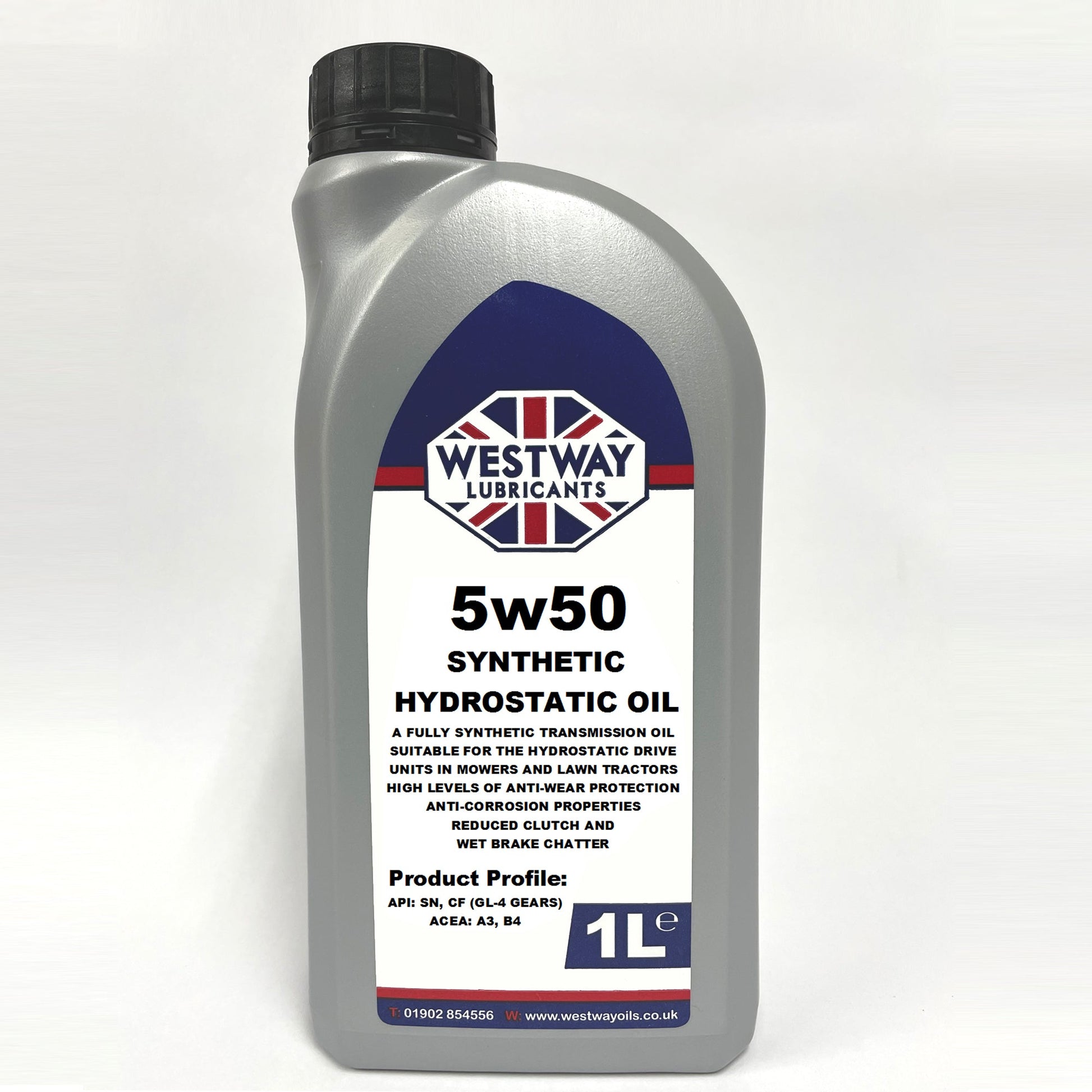 5W50 Hydrostatic Fluid HST Transmission Oil for Mowers and Lawn Tractors