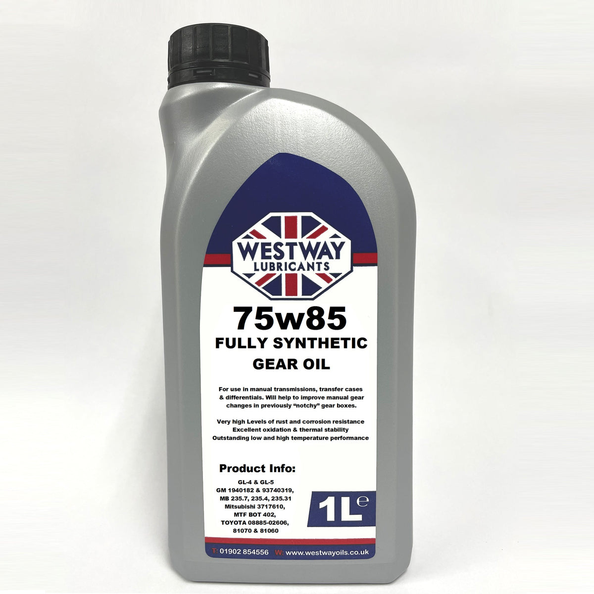 75W85 Fully Synthetic Gear and Differential Oil